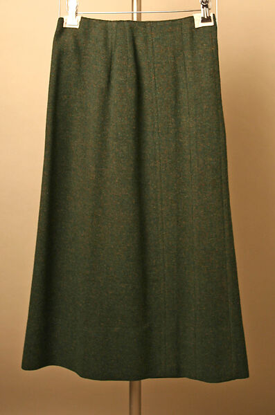 "Sans Souki", Nina Ricci (French, founded 1932), wool, leather, French