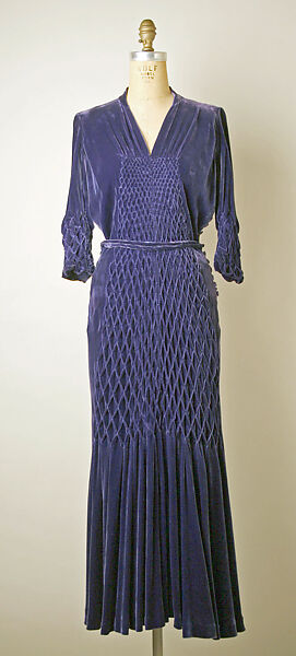 Cocktail dress, Maggy Rouff (French, 1927–1979), silk, French 
