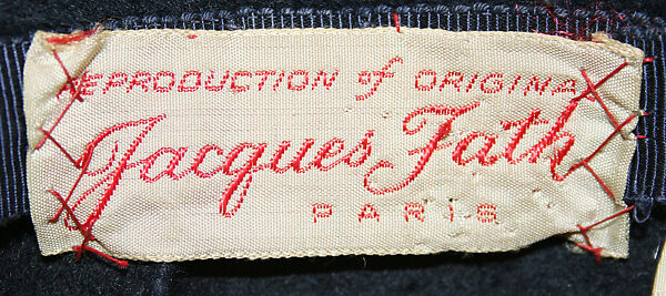 Hat, Jacques Fath (French, 1912–1954), wool, feathers, French