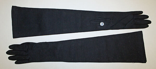 Evening ensemble, probably House of Jacques Fath (French, founded 1937), (a) silk, cotton, glass; (b) cotton, French