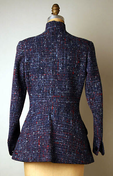 Ensemble, Maggy Rouff (French, 1927–1979), (a) wool; (b,c) silk, French