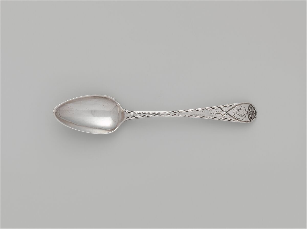 Tea Spoon, Daniel Van Voorhis (1751–1824), Silver, American
