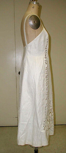 Sundress, Valentina Gowns (American, 1928–1957), flax, cotton, American