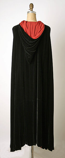 Evening cape, Valentina Gowns (American, 1928–1957), silk, rayon, American