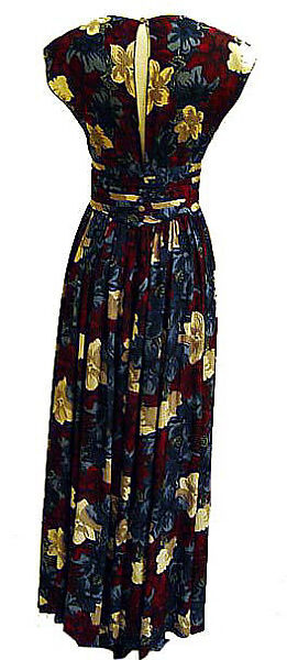 Evening dress, Hawes Incorporated (American, 1928–40; 1947–48), silk, American