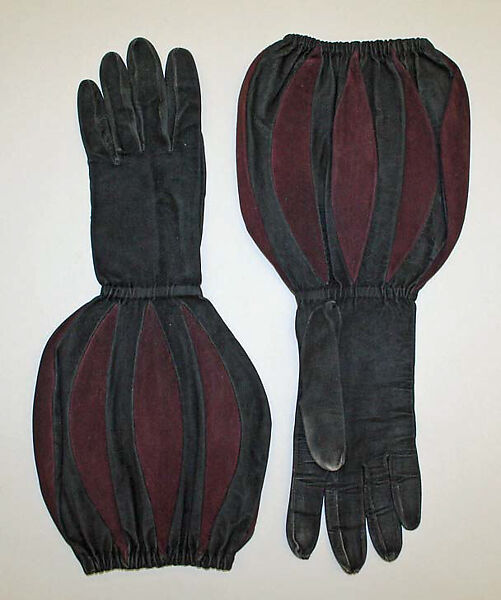 Gloves, Hermès (French, founded 1837), leather, French 