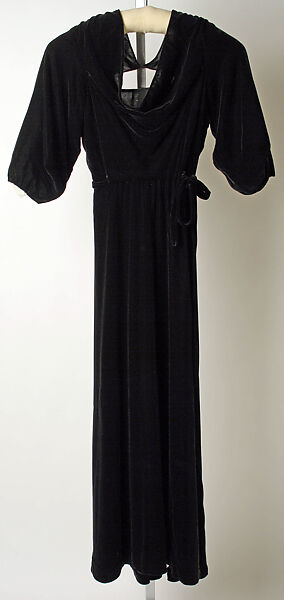 Dinner dress, House of Lanvin (French, founded 1889), silk, French