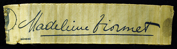 Dress, House of Vionnet (French, active 1912–14; 1918–39), wool, metal, leather, French