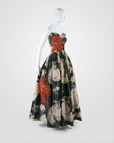 "Fusée", House of Lanvin (French, founded 1889), silk, French 