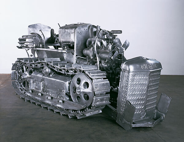 Tractor, Charles Ray (American, born Chicago, Illinois, 1953), Aluminum 