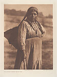 The Burden-Basket— Coast Pomo, Plate 475, Edward Sheriff Curtis  American, Photogravure