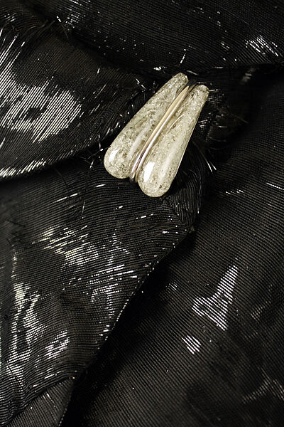 Evening coat, House of Vionnet (French, active 1912–14; 1918–39), silk, plastic, French