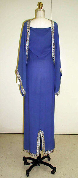 Dinner dress, House of Lanvin (French, founded 1889), silk, French