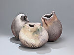 Quaternary, Kyoko Tonegawa (Japanese, born 1937), Glazed ceramic 