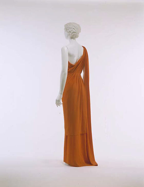 Evening dress, House of Vionnet (French, active 1912–14; 1918–39), silk, French