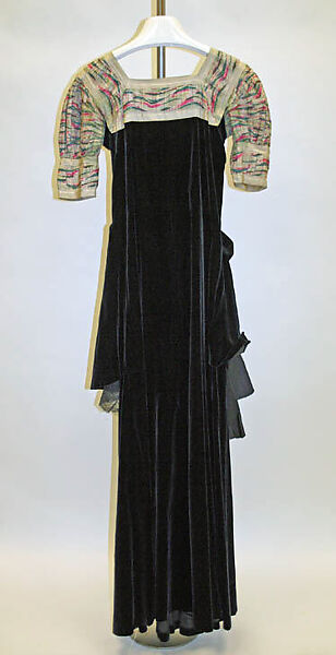 Evening ensemble, Lucien Lelong (French, 1889–1958), silk, French