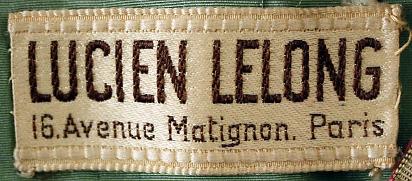 Evening ensemble, Lucien Lelong (French, 1889–1958), silk, French