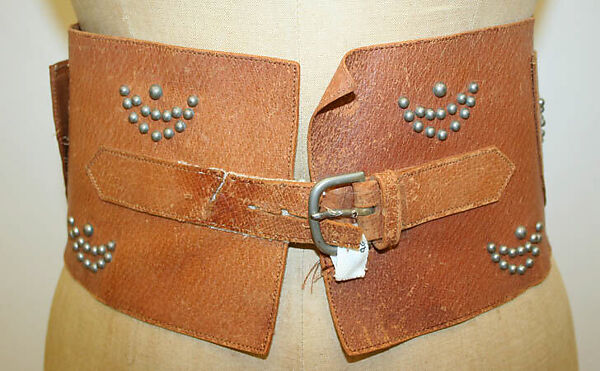 Lounging pajamas, Claire McCardell (American, 1905–1958), (a) rayon; (b) leather, American