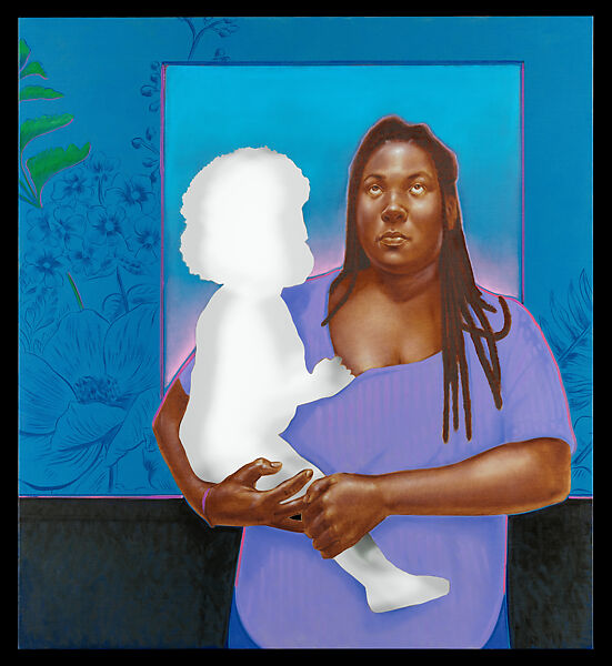 Contour of Loss, Titus Kaphar (American, born Kalamazoo, Michigan, 1976), Oil on canvas 