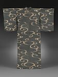 Summer kimono with waves
