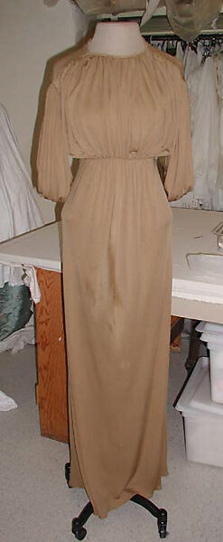 Evening dress, Claire McCardell (American, 1905–1958), silk, wool, American