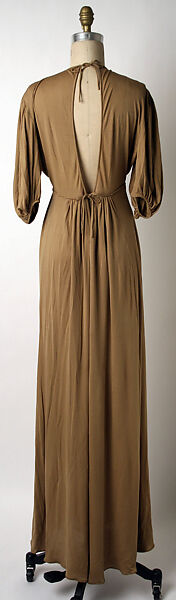 Evening dress, Claire McCardell (American, 1905–1958), silk, wool, American