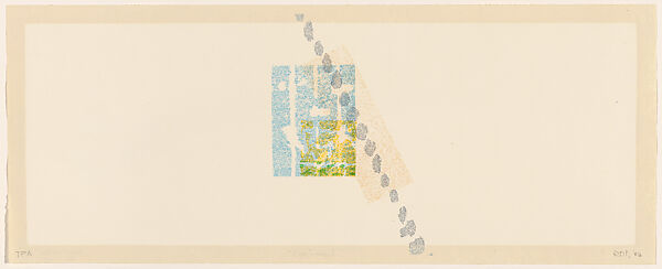 Costume E, Richard Tuttle (American, born Rahway, New Jersey, 1941), Aquatint 