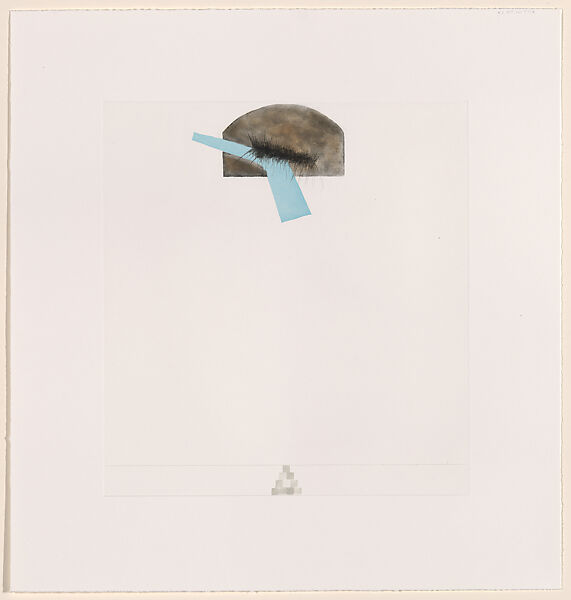 Up, to 7, Richard Tuttle (American, born Rahway, New Jersey, 1941), Aquatint 