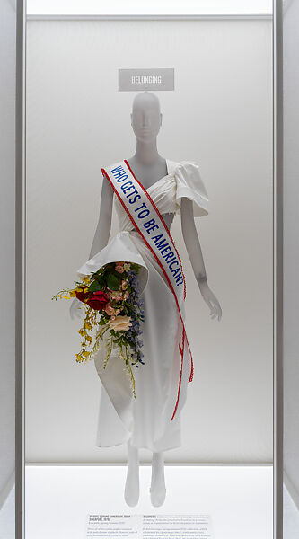 Dress, Prabal Gurung (American, born Singapore, 1979), Cotton, synthetic 