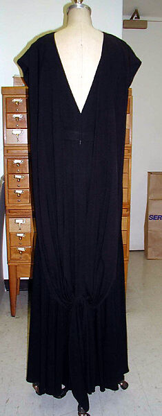 Evening dress, Mainbocher (French and American, founded 1930), silk, French