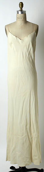 Evening dress, Mainbocher (French and American, founded 1930), silk, French