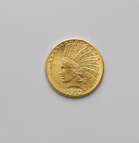 Christian Gobrecht - Ten-dollar Liberty Head Coin - The Metropolitan ...