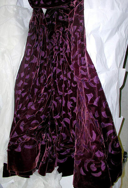 Dress, House of Vionnet (French, active 1912–14; 1918–39), silk, French