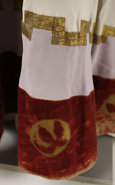 Evening dress, House of Vionnet (French, active 1912–14; 1918–39), silk, metal, French