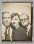 Mel Ferrer, Audrey Hepburn, and Truman Capote, Richard Avedon (American, New York 1923–2004 San Antonio, Texas), Gelatin silver print 