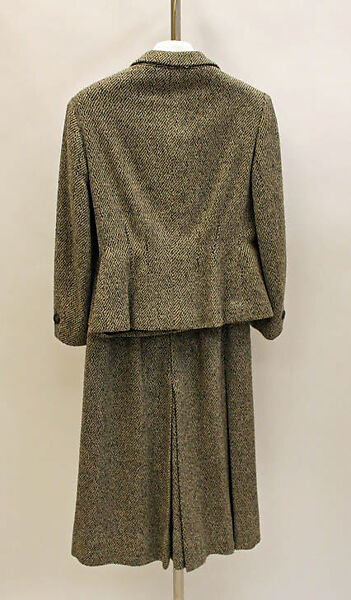 Suit, Edward Molyneux (French (born England), London 1891–1974 Monte Carlo), wool, silk, French