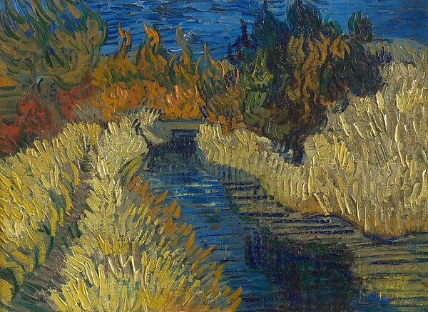 The Little Stream, Vincent van Gogh  Dutch, Oil on canvas