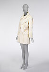 Coat, Helmut Lang (American, founded 1986), fur (goat), Austrian