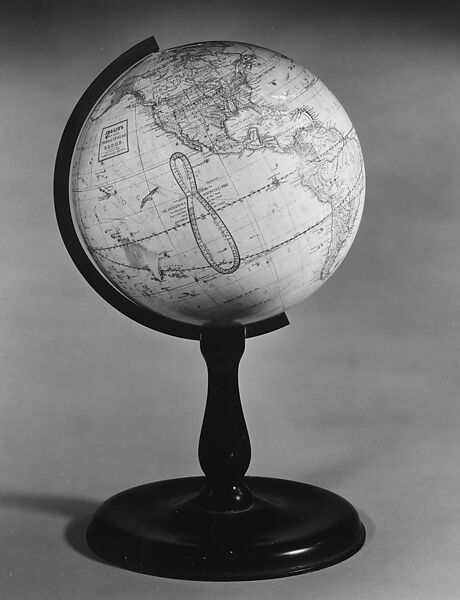 Terrestrial Globe, Gilman Joslin, Wood, American 