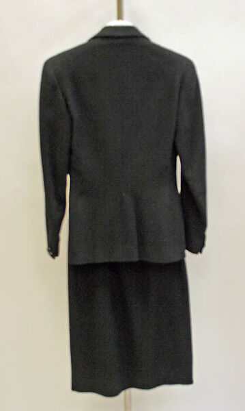 Suit, Edward Molyneux (French (born England), London 1891–1974 Monte Carlo), wool, French