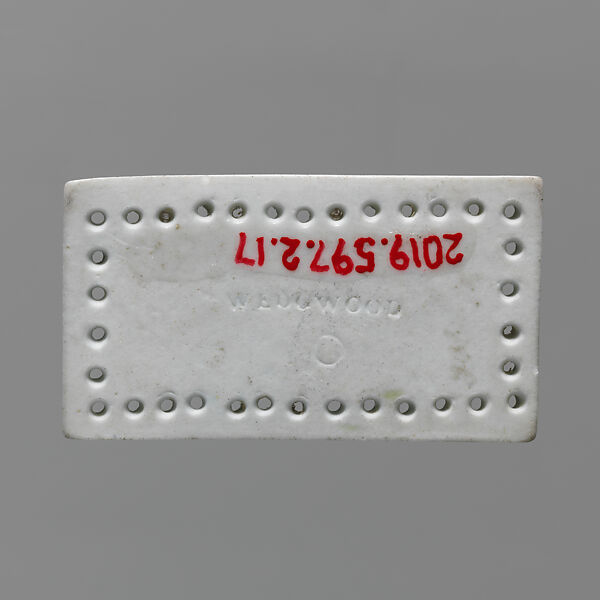 Classical scene, Josiah Wedgwood and Sons (British, Etruria, Staffordshire, 1759–present), Jaspareware (unglazed stoneware), British, Etruria, Staffordshire