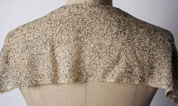 Evening dress, Sophie Gimbel (American, Houston, Texas 1898–1981 New York), silk, crystal beads, American