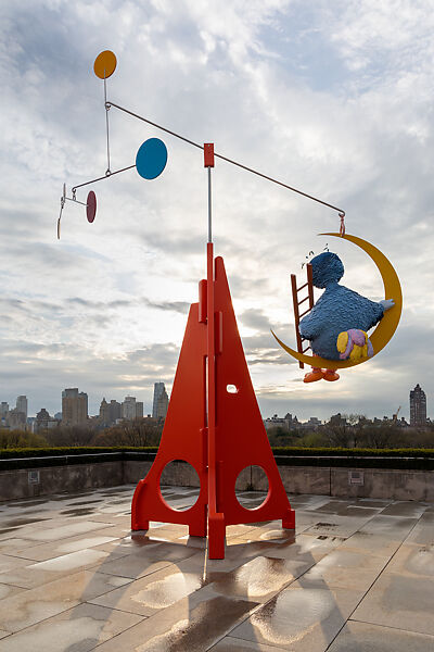 As Long as the Sun Lasts (commissioned for The Met's Iris and B. Gerald Cantor Roof Garden, 2021), Alex Da Corte (American, born Camden, New Jersey 1980), Aluminum, fiber reinforced plastic, PA12 nylon, stainless Steel, powder coating, cementitious grout, bronze, polyurethane paint