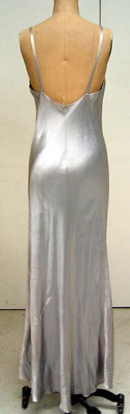 Evening dress, Attributed to House of Lanvin (French, founded 1889), silk, French