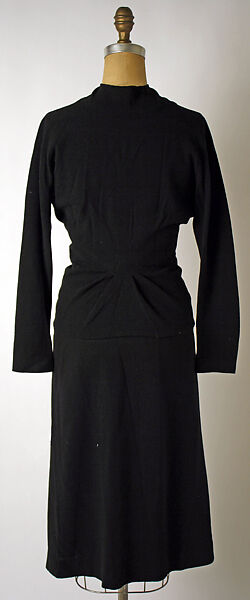 Dress, Valentina (American, born Kyiv 1899–1989), wool, American