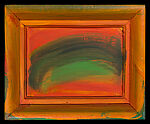 Small Indian Sky, Howard Hodgkin  British, Oil on wood in artist frame, British