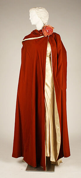 Evening dress, House of Worth (French, 1858–1956), Silk, British 