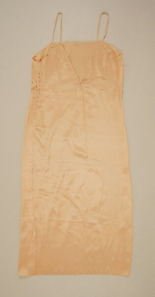 Evening dress, House of Worth (French, 1858–1956), Silk, British