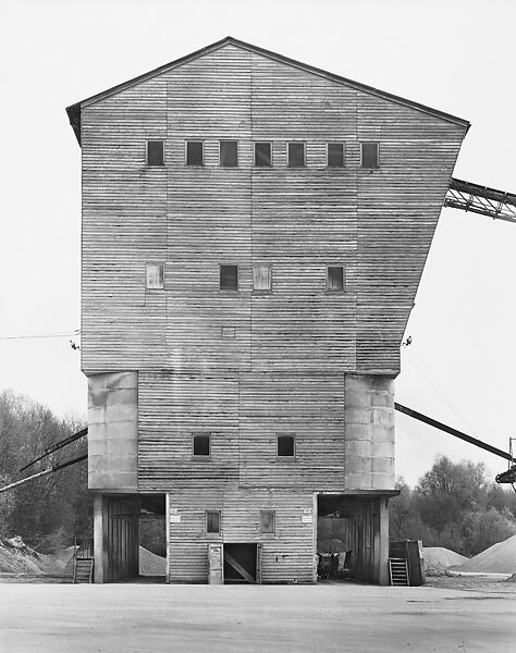 Gravel Plant, Günzburg, Germany, Bernd and Hilla Becher  German, Gelatin silver print