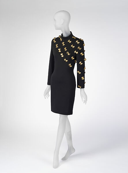 Dress, Patrick Kelly (American, Vicksburg, Mississippi 1954–1990 Paris), wool, metal, American